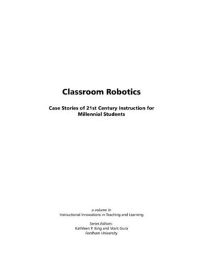 cover image of Classroom Robotics